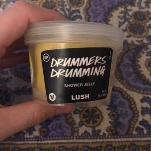 Lush shower jelly limited edition drummers drummin